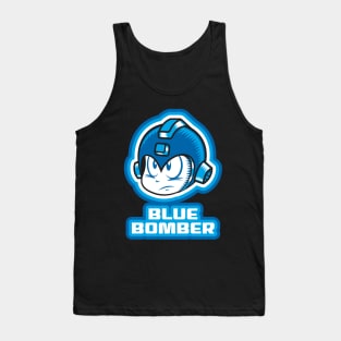 Blue Bomber Tank Top